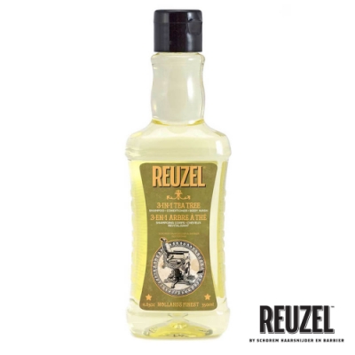 REUZEL Tea Tree 三合一茶樹全能全身洗潤保濕髮浴 350ml