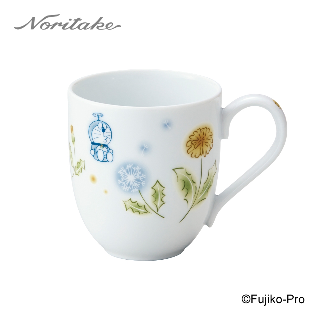 【NORITAKE】哆啦A夢-花卉系列 蒲公英馬克杯290ML