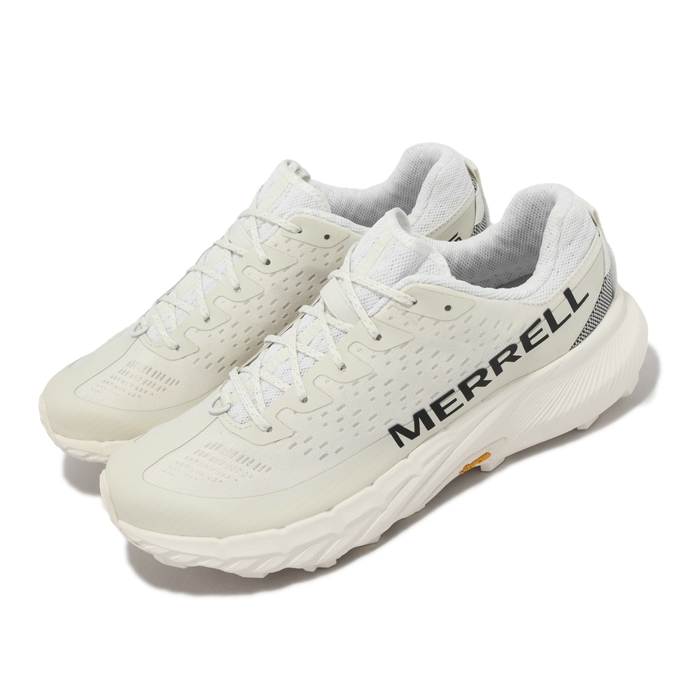 Merrell 戶外鞋 Agility Peak 5 男鞋 女鞋 白 黑 黃金大底 郊山 登山 越野 ML068049