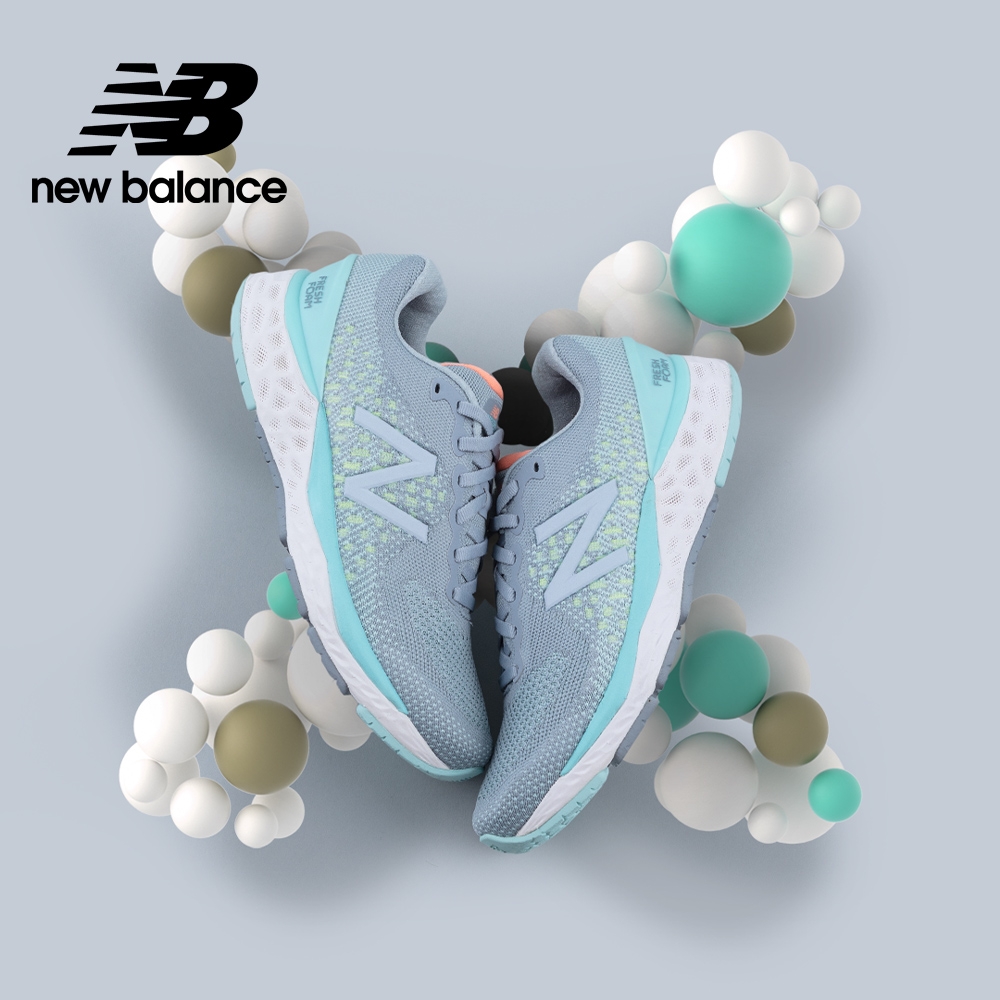 【New Balance】緩震跑鞋_女性_灰藍_W880G10-D楦