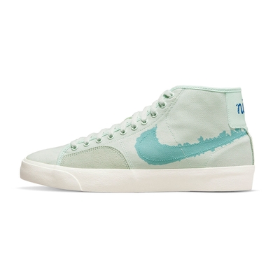 Nike SB Blazer Court Mid Prm 男鞋 白藍色 復古 高筒 運動 滑板 休閒鞋 DM8553-300