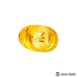 Jove gold 貳台錢黃金元寶x1-祿