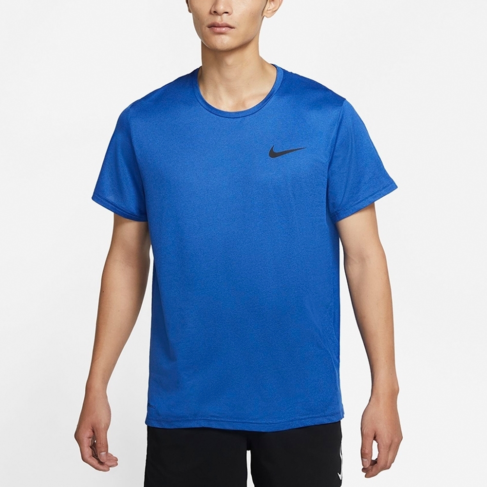 Nike NP DF HPR DRY TOP SS 男短袖上衣 藍-CZ1182492