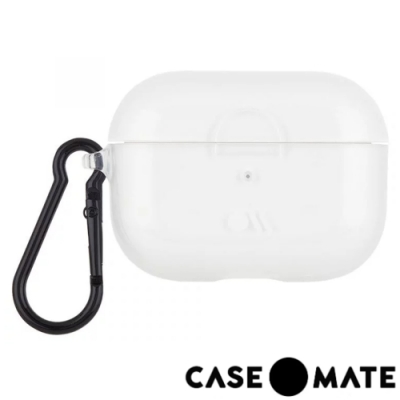 美國 CASE●MATE AirPods Pro 裸感透明保護套 - 晶透 贈掛環