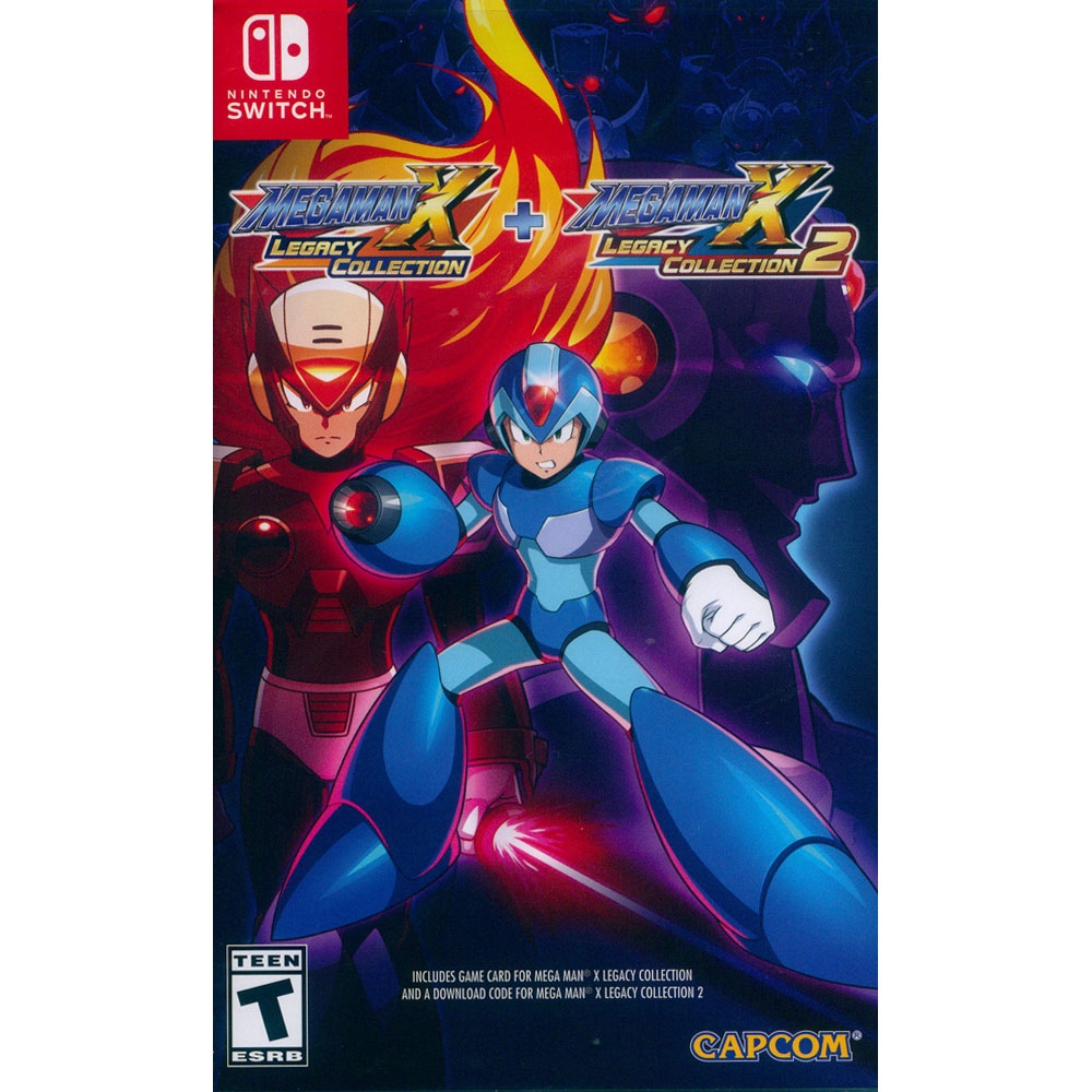 洛克人 X 週年紀念合集 1+2 Megaman X Anniversary Collection 1+2 - NS Switch 中英日文美版