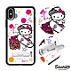 三麗鷗 Kitty iPhone XS Max 6.5吋減震立架手機殼-滑板凱蒂 product thumbnail 1