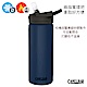 【美國 CamelBak】600ml eddy+多水吸管保冰/溫水瓶  海軍藍 product thumbnail 2