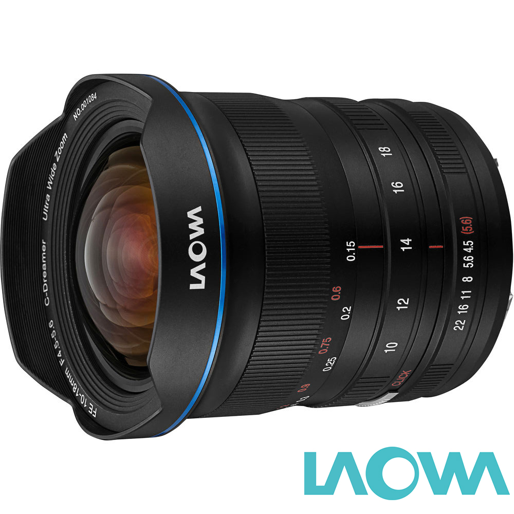 LAOWA 老蛙 10-18mm F4.5-5.6 (公司貨) 超廣角鏡頭 全片幅微單眼鏡頭 手動鏡頭