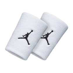 Nike 護腕 Jordan Dri-FIT 白 一對入 喬丹 訓練 彈性面料 運動  JKN0110-1OS