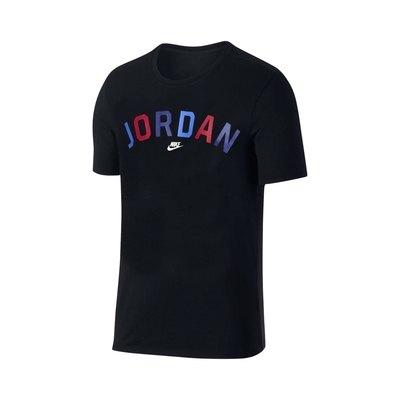 Nike 短袖上衣 Jordan Sport DNA 男款 黑 休閒 棉質 字母 短T DH8979-010