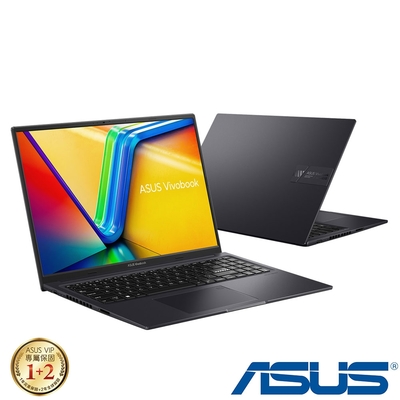 (M365組) ASUS K3605ZC 16吋效能筆電 (i5-12450H/RTX3050 4G/8G/512G PCIe SSD/Vivobook 16X/搖滾黑)