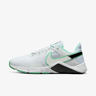 Nike W Legend Essential 2 [CQ9545-102] 女 訓練鞋 多功能 重訓 健身 白 薄荷綠