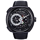 SEVENFRIDAY 儀錶板概念設計自動上鍊機械錶/黑(Q3) product thumbnail 1