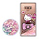 Hello Kitty Samsung Galaxy Note9 流沙彩繪手機殼(蝴蝶結) product thumbnail 1