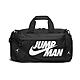 Nike 手提包 Jordan Duffle Bag 男女款 喬丹 飛人 收納 可拆卸肩帶 健身 重訓 黑 白 JD2213025GS-001 product thumbnail 1