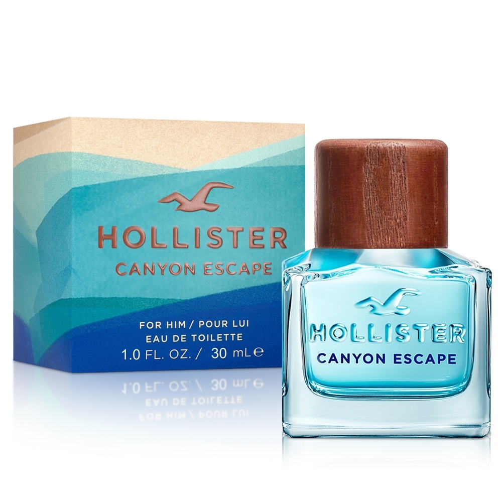 HOLLISTER 自由曠野男性淡香水30ml