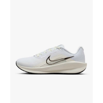 NIKE DOWNSHIFTER 13 女慢跑鞋-白黑-FD6476100