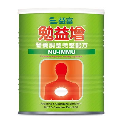 【益富】勉益增 營養調整完整配方 400g/罐