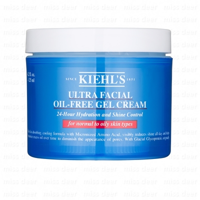 *KIEHLS契爾氏 冰河醣蛋白吸油水感凝凍125ml (效期至2025/04)