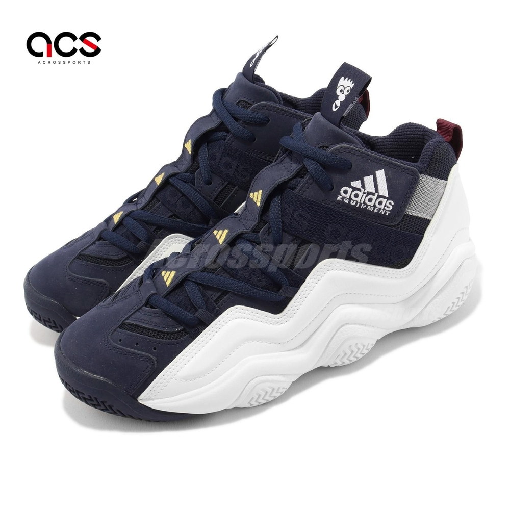 adidas 籃球鞋Top Ten 2000 深藍白男鞋Kobe Bryant 復古天足柯比愛迪達
