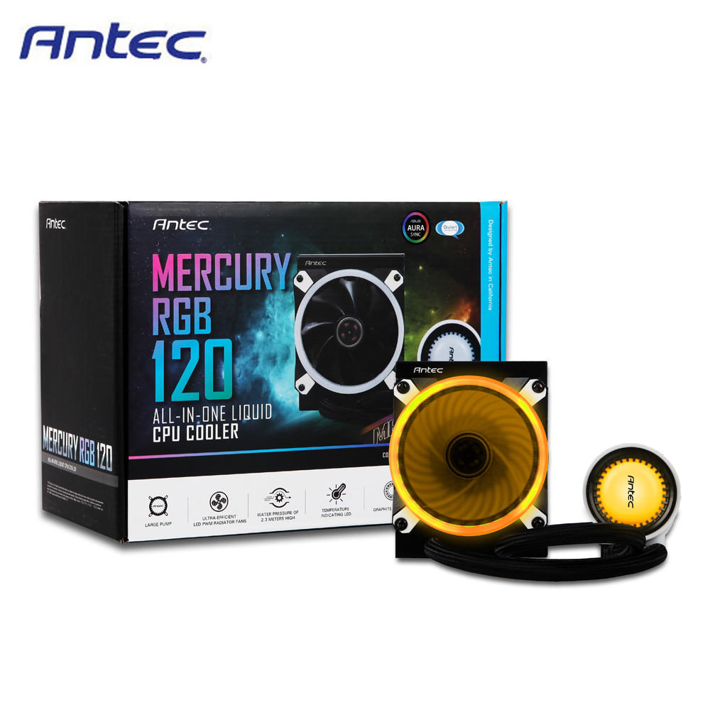 Antec 安鈦克  Mercury 水星 120 RGB CPU水冷散熱器