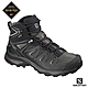 官方直營 Salomon 女 X ULTRA 3 Goretex 中筒登山鞋 磁灰黑/石碑灰 product thumbnail 2