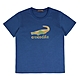 Crocodile Junior小鱷魚童裝- 經典鱷魚拚色印圖T恤 ( C65413-05 大碼款) product thumbnail 1