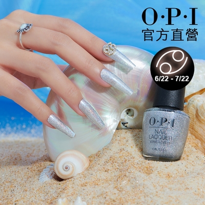 OPI 耀眼的蟹 經典指甲油-NLH018．小黑蓋/星座能量系列指彩/巨蟹座代表色/美甲彩繪/官方直營