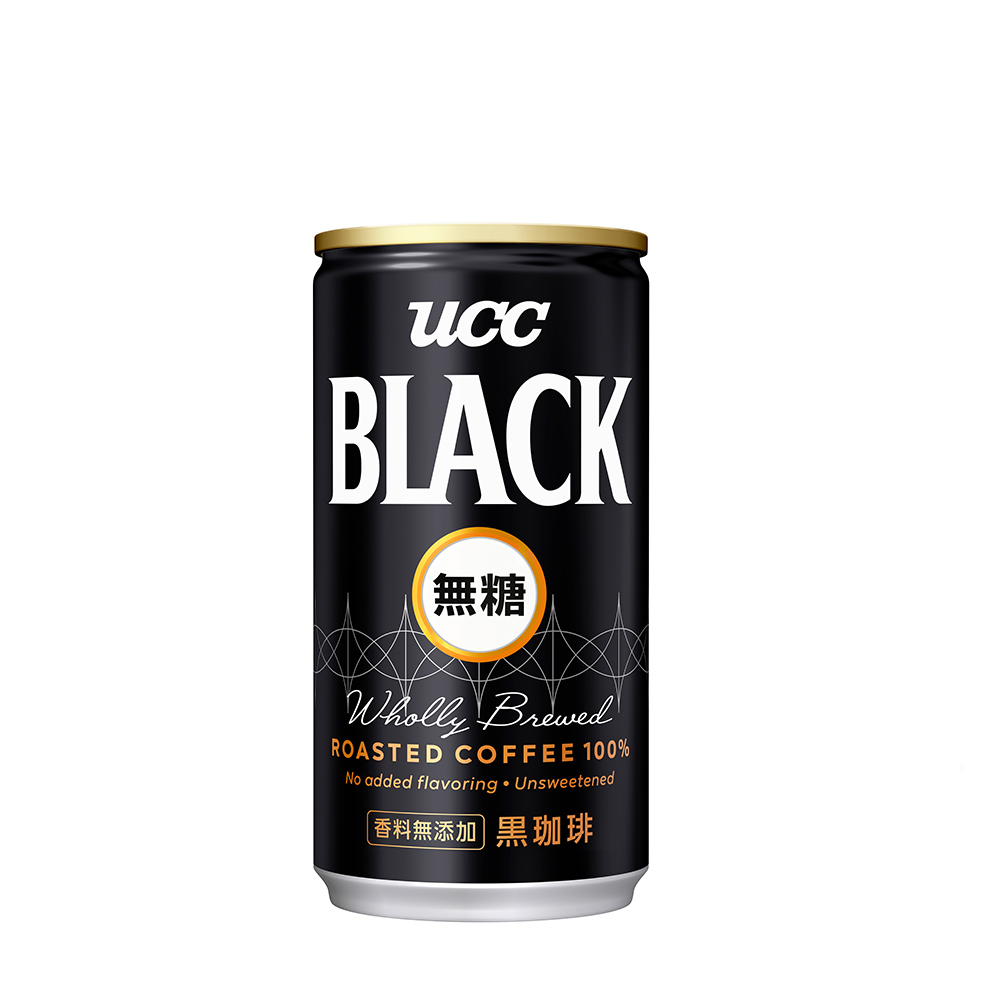 UCC BLACK無糖咖啡 (185g)