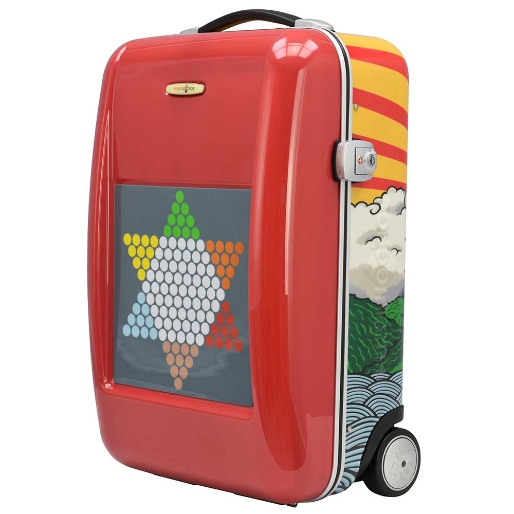 北歐 PLAY LUGGAGE Shanghai Zipper 跳棋 登機箱