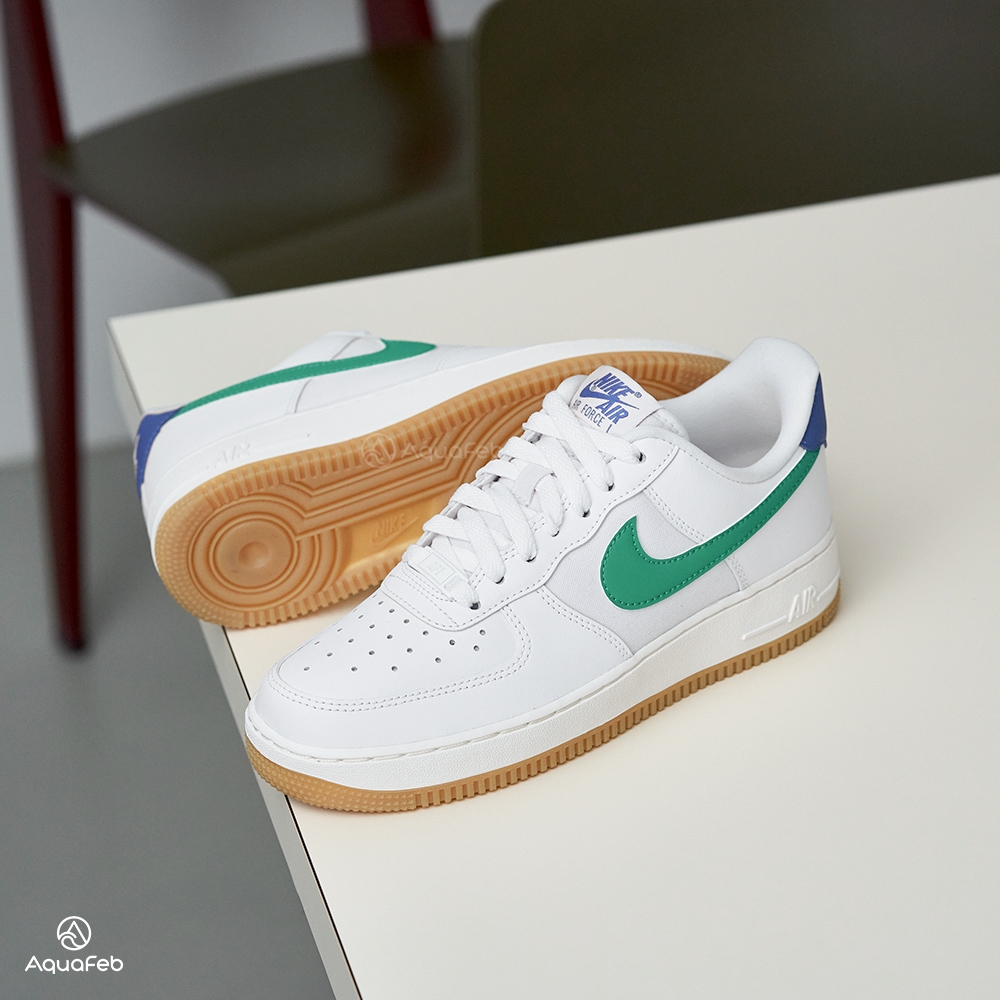 Nike Air Force 1 Low '07 女鞋 白綠  休閒鞋 DD8959-110