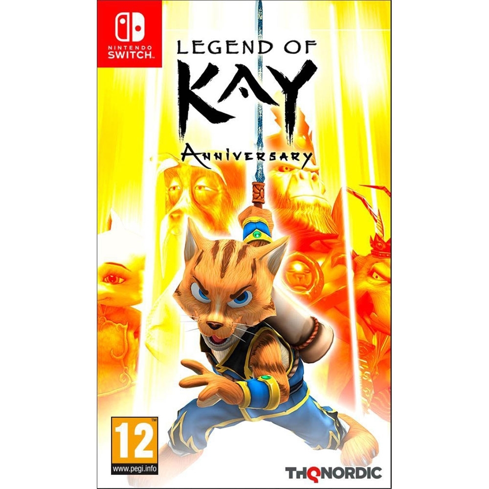 凱之傳奇 紀念版 Legend of Kay Anniversary  - NS Switch 英文歐版