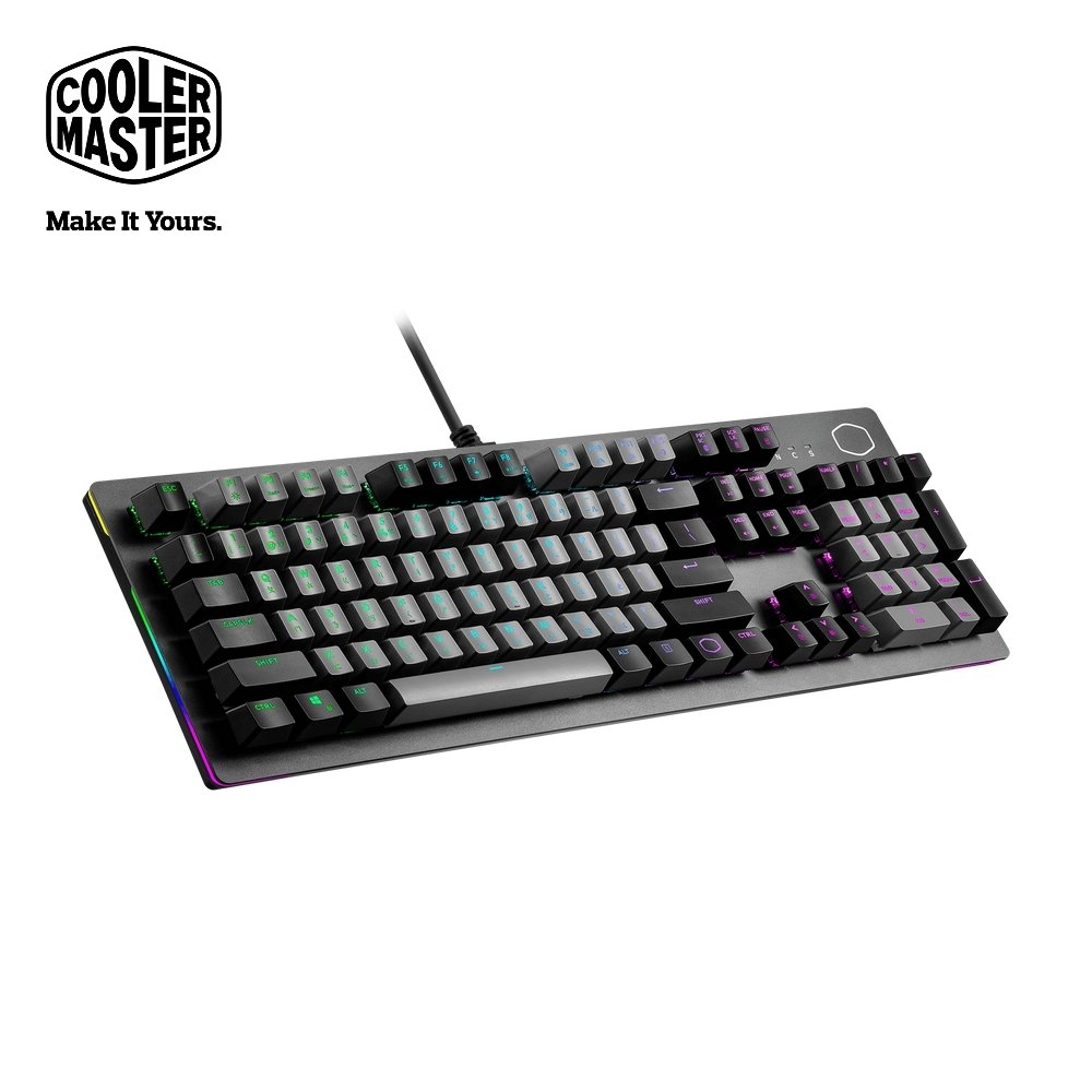 Cooler Master CK352 機械式 RGB 電競鍵盤 中刻青軸