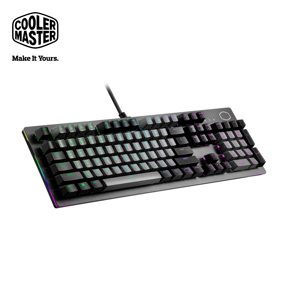 Cooler Master CK352 機械式 RGB 電競鍵盤 中刻紅軸