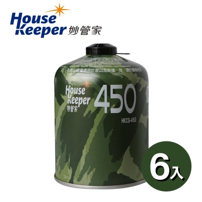 妙管家 高山瓦斯罐 450g 6入組