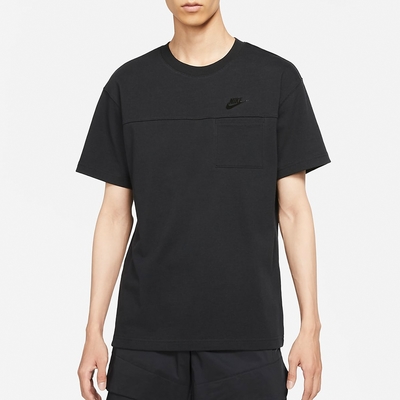 NIKE 耐吉 上衣 短袖上衣 運動 男款 黑 DD4743-010 Sportswear Tech Essentials