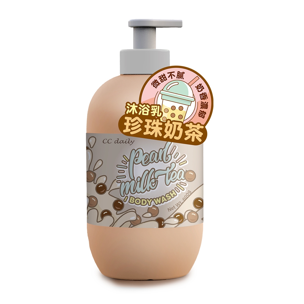 任-台塑生醫CC daily 珍珠奶茶沐浴乳600g