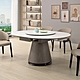 MUNA家居 維克斯5.2尺岩板伸縮圓餐桌(931)(不含椅) 155X120X76cm product thumbnail 1