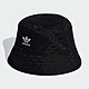 ADIDAS BUCKET HAT 三葉草 漁夫帽-黑-IT7352 product thumbnail 1