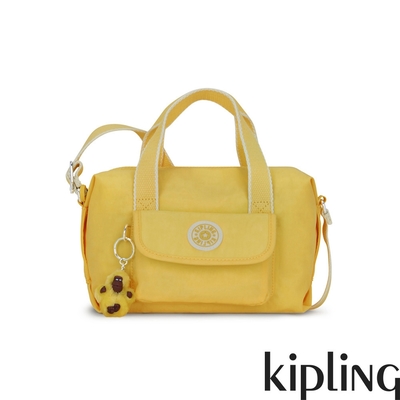 Kipling 向日葵湛黃波士頓手提兩用包-BRYNNE