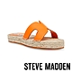 STEVE MADDEN-CHEER UP H字麻料草編拖鞋-橘色 product thumbnail 1