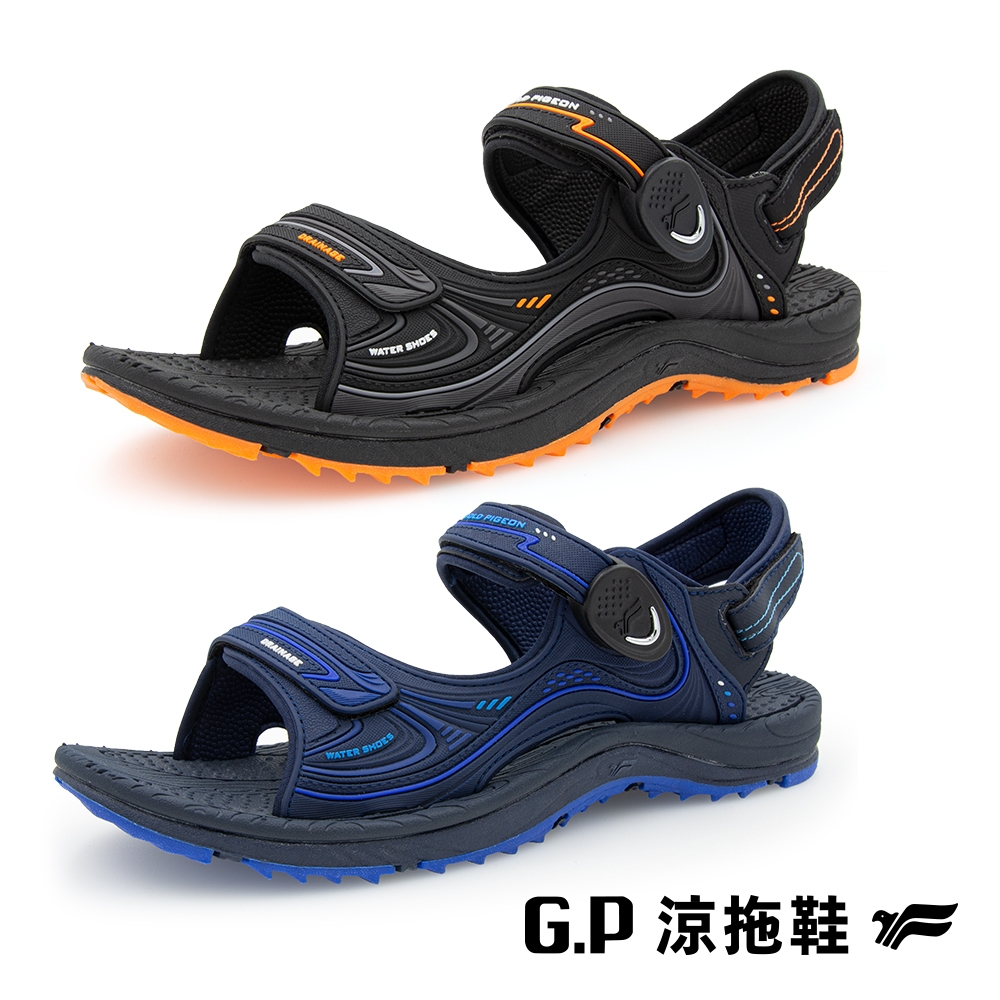 G.P 【EFFORT+】戶外休閒磁扣涼拖鞋(G9596M)SIZE:40-44 GP 拖鞋 涼鞋 阿亮 卜學亮 官方現貨 官方直出