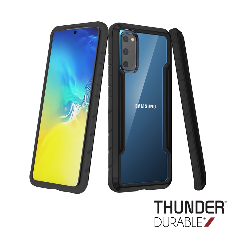 THUNDER Samsung Galaxy S20+ 雷霆軍規級鋁合金防摔手機殼(5色)