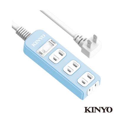 KINYO 1開4插安全延長線(9尺)SD2149