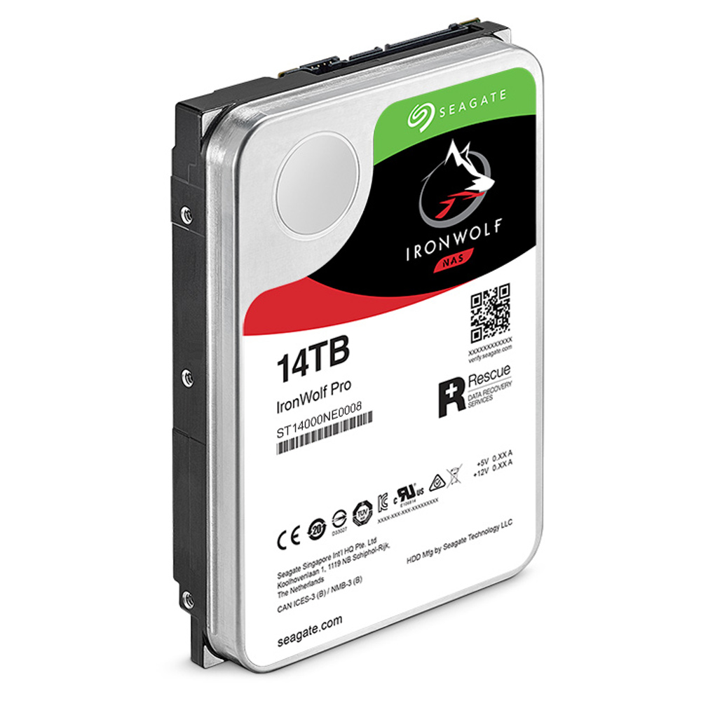 Seagate 那嘶狼【IronWolf Pro】14TB 3.5吋NAS硬碟