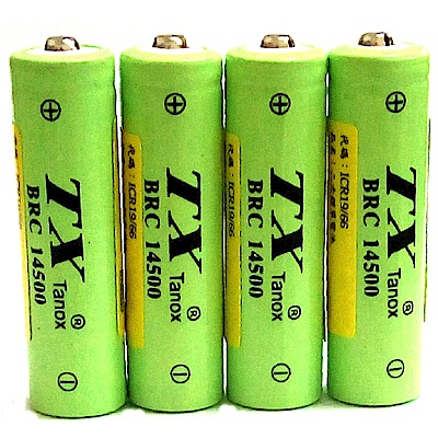 TX特林14500鋰充電池3.7V4入(LI14500-4A)