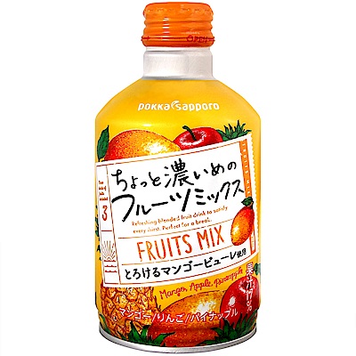 POKKA SAPPORO 濃郁綜合水果風味飲料(275ml)