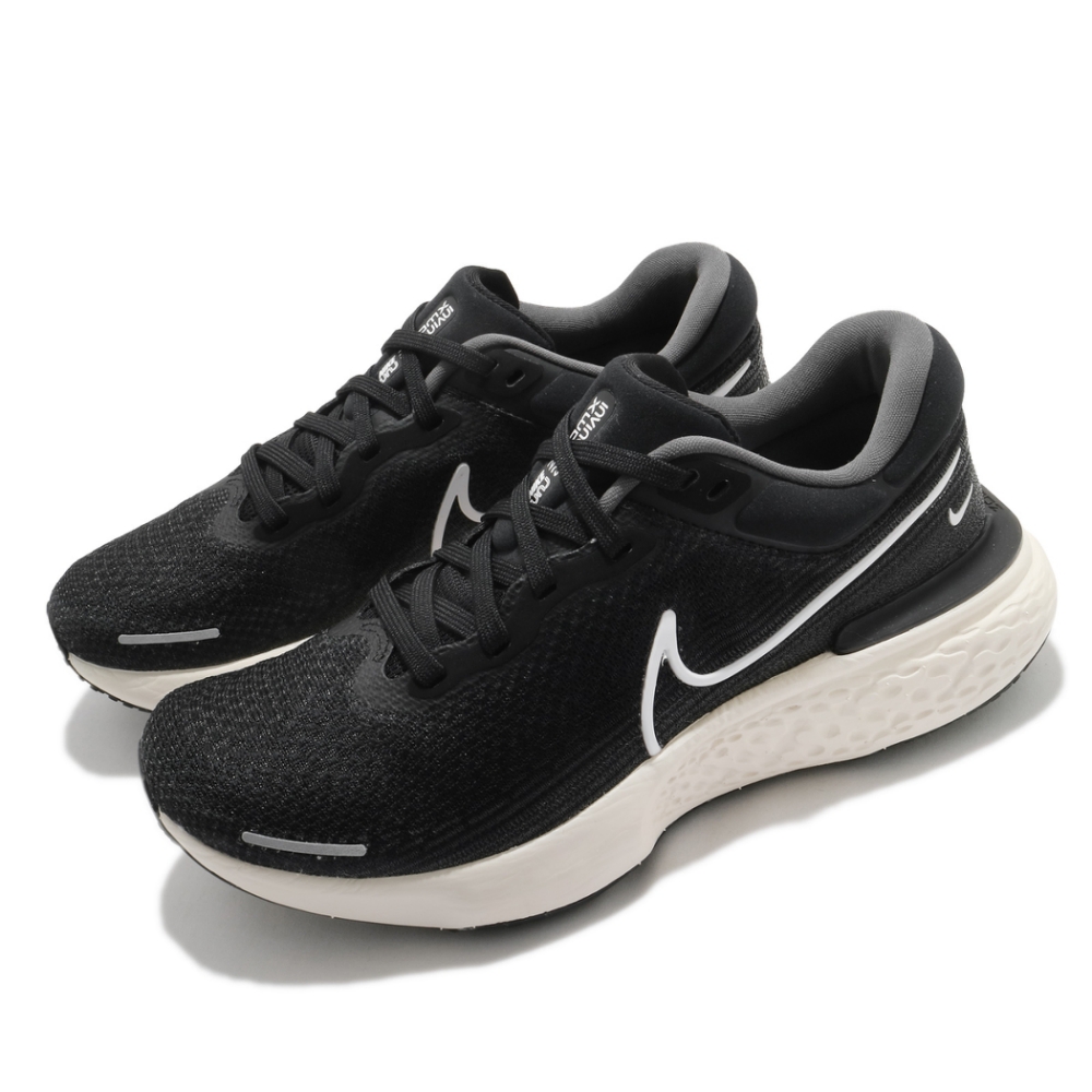 Nike 慢跑鞋 Invincible Run FK 男鞋 ZoomX 氣墊 避震 路跑 健身 球鞋 黑 白 CT2228001