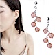 iSFairytale伊飾童話 草莓氣泡 水晶珠銅電鍍耳環 product thumbnail 1