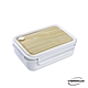 THERMOcafe 凱菲 不鏽鋼白色木紋保鮮盒1000ml-白色木紋(TCLB-1000-WT) product thumbnail 1